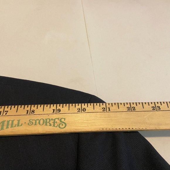 Loro Piana Men 46R Suit Jacket 3 Button Blue Plaid 100% Wool Sport Coat Lined - Picture 5 of 12